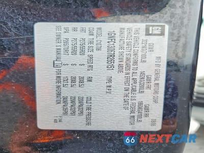 Zdjęcie 12 z 12 samochodu: 2007 CHEVROLET TAHOE C1500 VIN:1GNFC13067R265151 - miniatura