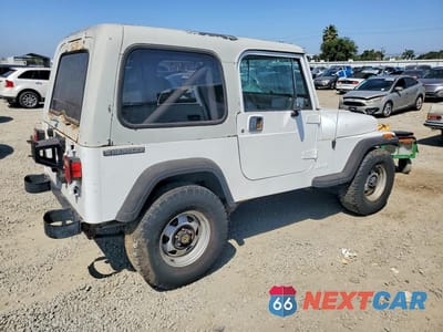 Trzecie zdjęcie samochodu z tyłu: 1990 JEEP WRANGLER VIN:2J4FY29T3LJ505562 - miniatura