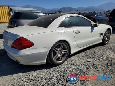 Trzecie zdjęcie samochodu z tyłu: 2006 MERCEDES-BENZ SL 500 VIN:WDBSK75F06F108759 - miniatura