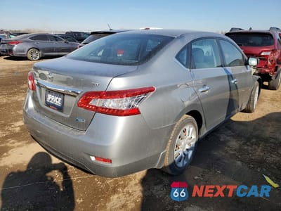 Trzecie zdjęcie samochodu z tyłu: 2013 NISSAN SENTRA S VIN:3N1AB7AP2DL673693 - miniatura