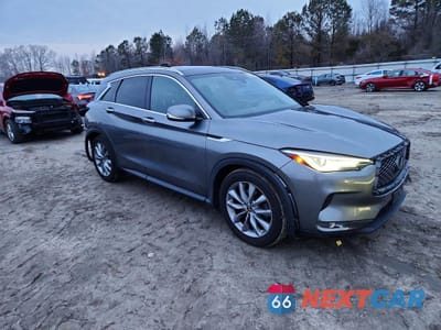 Czwarte zdjęcie samochodu z boku: 2021 INFINITI QX50 LUXE VIN:3PCAJ5BB3MF101828 - miniatura