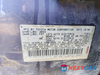 Zdjęcie 14 z 14 samochodu: 1997 TOYOTA RAV4 VIN:JT3HP10V5V7032199 - miniatura