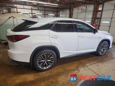 Trzecie zdjęcie samochodu z tyłu: 2020 LEXUS RX 350 F SPORT PERFORMANCE VIN:2T2YZMDA6LC230831 - miniatura
