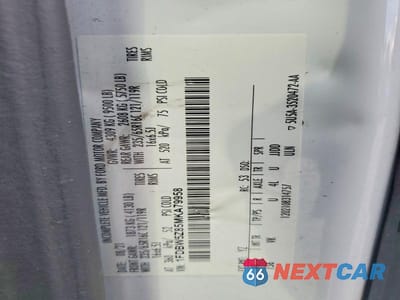 Zdjęcie 13 z 13 samochodu: 2021 FORD TRANSIT DELIVERY TRUCK VIN:1FDBW5Z85MKA79958 - miniatura