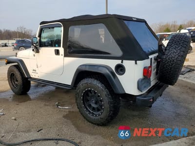 Drugie zdjęcie samochodu z przodu: 2006 JEEP WRANGLER / TJ UNLIMITED VIN:1J4FA44S26P788252 - miniatura