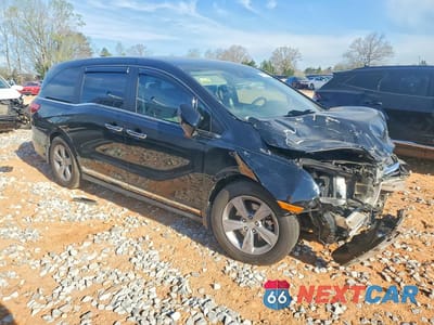 Czwarte zdjęcie samochodu z boku: 2018 HONDA ODYSSEY EXL VIN:5FNRL6H73JB064779 - miniatura