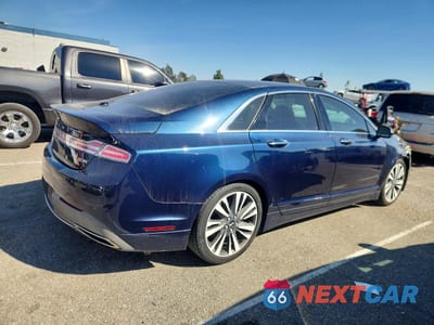 Trzecie zdjęcie samochodu z tyłu: 2017 LINCOLN MKZ HYBRID RESERVE VIN:3LN6L5MU8HR628259 - miniatura