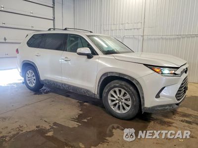 Czwarte zdjęcie samochodu z boku: 2024 TOYOTA GRAND HIGHLANDER HYBRID XLE VIN:5TDACAB5XRS015559 - miniatura