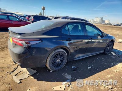 Trzecie zdjęcie samochodu z tyłu: 2021 TOYOTA CAMRY SE NIGHTSHADE VIN:4T1G11BK8MU043348 - miniatura