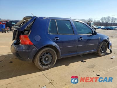 Trzecie zdjęcie samochodu z tyłu: 2001 VOLKSWAGEN GOLF GLS VIN:9BWGS21J714012349 - miniatura