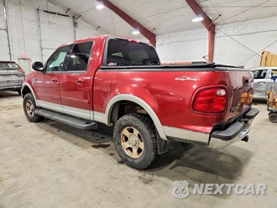 Drugie zdjęcie samochodu z przodu: 2001 FORD F150 SUPERCREW VIN:1FTRW08L51KB66721 - miniatura