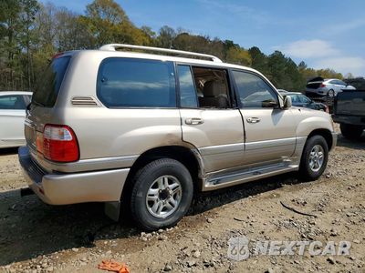 Trzecie zdjęcie samochodu z tyłu: 2001 LEXUS LX 470 BASE VIN:JTJHT00W213501936 - miniatura