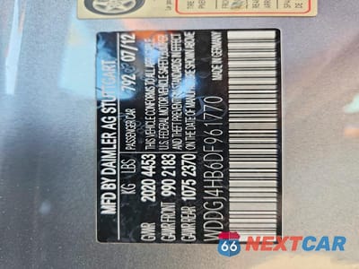 Zdjęcie 12 z 12 samochodu: 2013 MERCEDES-BENZ C 250 VIN:WDDGJ4HB6DF961770 - miniatura