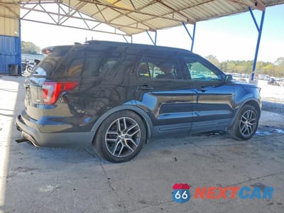 Trzecie zdjęcie samochodu z tyłu: 2017 FORD EXPLORER SPORT VIN:1FM5K8GT8HGD19028 - miniatura
