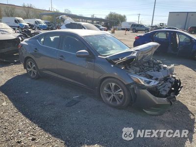 Czwarte zdjęcie samochodu z boku: 2020 NISSAN SENTRA SV VIN:3N1AB8CV2LY272079 - miniatura
