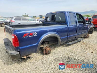 Trzecie zdjęcie samochodu z tyłu: 2008 FORD F250 SUPER DUTY VIN:1FTSX21R38EB32827 - miniatura