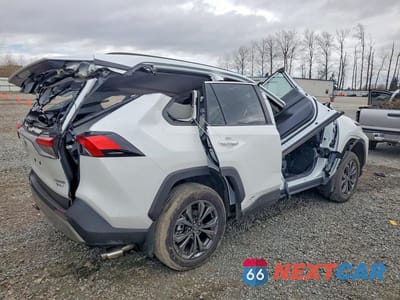 Trzecie zdjęcie samochodu z tyłu: 2025 TOYOTA RAV4 HYBRID LIMITED VIN:4T3D6RFV8SU194945 - miniatura