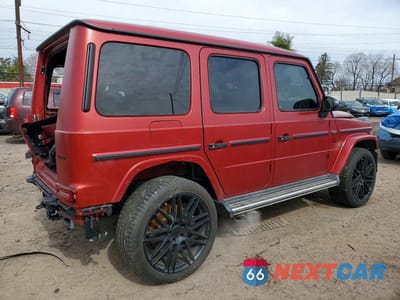 Trzecie zdjęcie samochodu z tyłu: 2021 MERCEDES-BENZ G 63 AMG VIN:W1NYC7HJ7MX400661 - miniatura