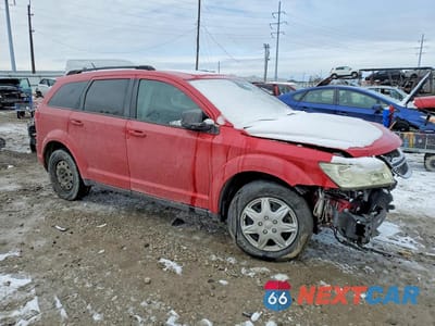 Czwarte zdjęcie samochodu z boku: 2018 DODGE JOURNEY SE VIN:3C4PDCAB2JT497500 - miniatura