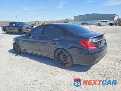 Drugie zdjęcie samochodu z przodu: 2018 MERCEDES-BENZ C 63 AMG-S VIN:55SWF8HB8JU237818 - miniatura