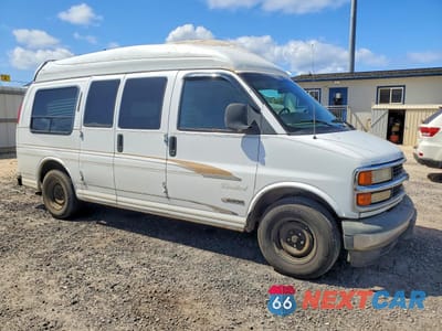 Czwarte zdjęcie samochodu z boku: 1997 CHEVROLET EXPRESS G1500 VIN:1GBFG15R1V1007144 - miniatura