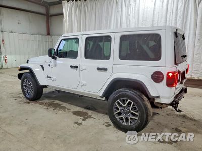 Drugie zdjęcie samochodu z przodu: 2025 JEEP WRANGLER SAHARA VIN:1C4PJXEN1SW534455 - miniatura