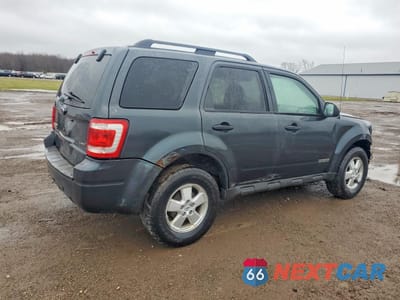 Trzecie zdjęcie samochodu z tyłu: 2008 FORD ESCAPE XLT VIN:1FMCU93Z08KE38741 - miniatura