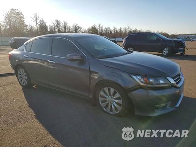 Czwarte zdjęcie samochodu z boku: 2014 HONDA ACCORD EXL VIN:1HGCR3F86EA005059 - miniatura