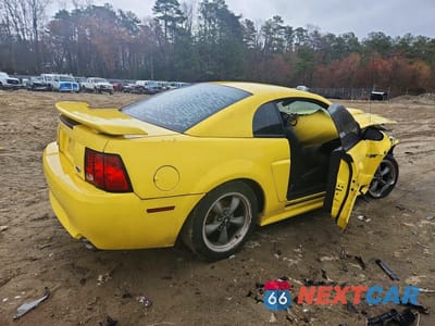 Trzecie zdjęcie samochodu z tyłu: 2002 FORD MUSTANG GT VIN:1FAFP42X52F186454 - miniatura