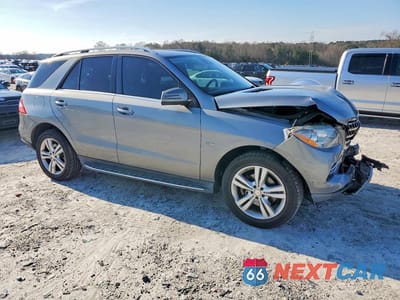 Czwarte zdjęcie samochodu z boku: 2012 MERCEDES-BENZ ML 350 4MATIC VIN:4JGDA5HB3CA074265 - miniatura