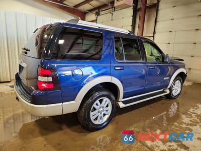 Trzecie zdjęcie samochodu z tyłu: 2006 FORD EXPLORER EDDIE BAUER VIN:1FMEU74E96ZA27481 - miniatura