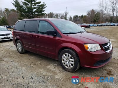 Czwarte zdjęcie samochodu z boku: 2017 DODGE GRAND CARAVAN SE VIN:2C4RDGBG1HR563509 - miniatura