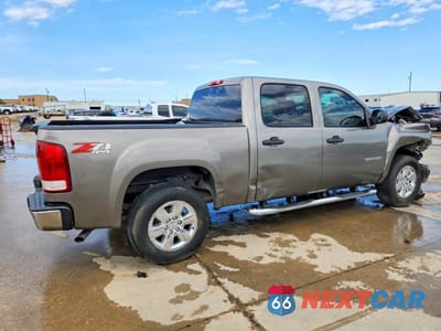 Trzecie zdjęcie samochodu z tyłu: 2013 GMC SIERRA K1500 SLE VIN:3GTP2VE75DG146570 - miniatura