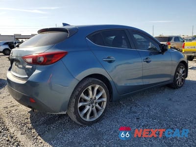 Trzecie zdjęcie samochodu z tyłu: 2015 MAZDA 3 GRAND TOURING VIN:JM1BM1M31F1274561 - miniatura