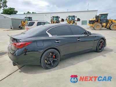 Trzecie zdjęcie samochodu z tyłu: 2018 INFINITI Q50 RED SPORT 400 VIN:JN1FV7AR8JM480495 - miniatura