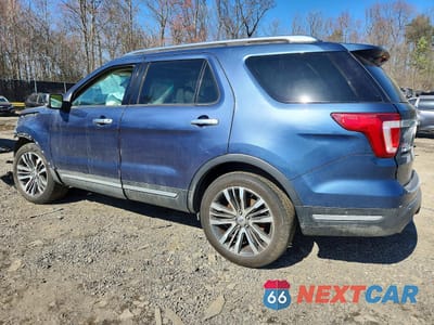 Drugie zdjęcie samochodu z przodu: 2018 FORD EXPLORER PLATINUM VIN:1FM5K8HT1JGA52612 - miniatura