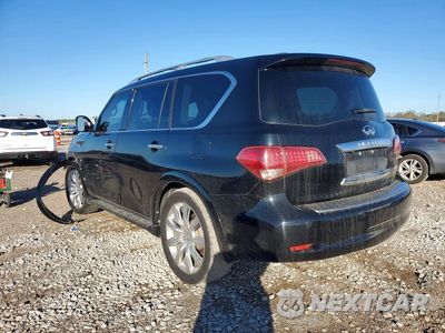 Drugie zdjęcie samochodu z przodu: 2014 INFINITI QX80 BASE VIN:JN8AZ2ND3E9751277 - miniatura