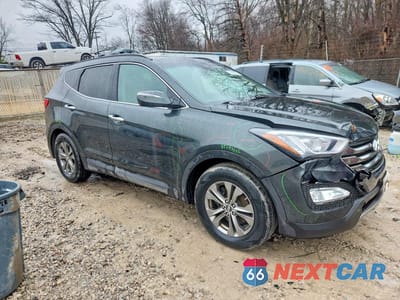 Czwarte zdjęcie samochodu z boku: 2014 HYUNDAI SANTA FE SPORT 2.4L VIN:5XYZU3LB7EG191475 - miniatura