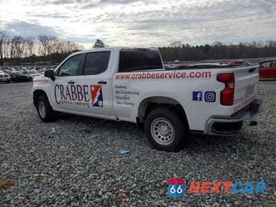 Drugie zdjęcie samochodu z przodu: 2022 CHEVROLET SILVERADO C1500 VIN:3GCPAAEK9NG674601 - miniatura