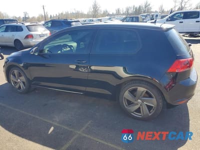 Drugie zdjęcie samochodu z przodu: 2015 VOLKSWAGEN GOLF VIN:3VW817AU8FM023510 - miniatura