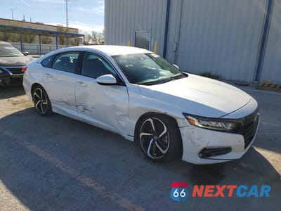 Czwarte zdjęcie samochodu z boku: 2020 HONDA ACCORD SPORT VIN:1HGCV1F37LA032465 - miniatura