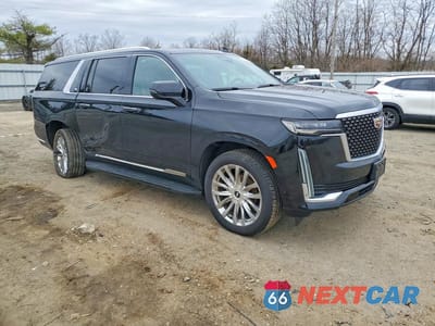 Czwarte zdjęcie samochodu z boku: 2023 CADILLAC ESCALADE ESV PREMIUM LUXURY VIN:1GYS4KKL5PR465759 - miniatura