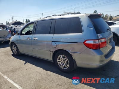 Drugie zdjęcie samochodu z przodu: 2005 HONDA ODYSSEY EX VIN:5FNRL38445B057317 - miniatura