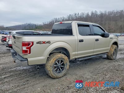 Trzecie zdjęcie samochodu z tyłu: 2018 FORD F150 SUPERCREW VIN:1FTEW1EP5JFB02957 - miniatura