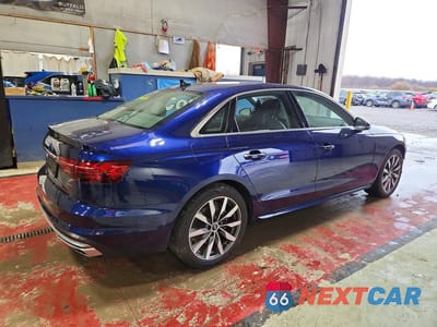 Trzecie zdjęcie samochodu z tyłu: 2022 AUDI A4 PREMIUM PLUS 40 VIN:WAUBBAF48NN000127 - miniatura