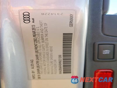 Zdjęcie 13 z 13 samochodu: 2017 AUDI A4 PREMIUM PLUS VIN:WAUENAF49HN021268 - miniatura