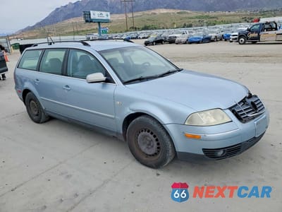 Czwarte zdjęcie samochodu z boku: 2002 VOLKSWAGEN PASSAT GLS VIN:WVWVD63B12E418552 - miniatura