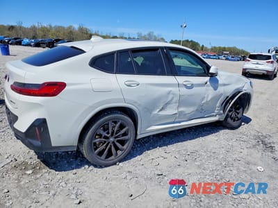 Trzecie zdjęcie samochodu z tyłu: 2024 BMW X4 XDRIVE30I VIN:5UX33DT02R9W01120 - miniatura