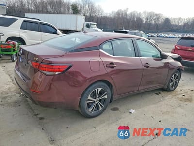 Trzecie zdjęcie samochodu z tyłu: 2023 NISSAN SENTRA SV VIN:3N1AB8CV8PY311196 - miniatura