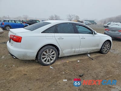 Trzecie zdjęcie samochodu z tyłu: 2014 AUDI A6 PREMIUM PLUS VIN:WAUFGAFC8EN031520 - miniatura